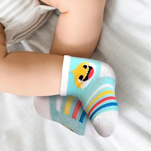 Miniatura 22 de ABG Accessories Paquete de 10 calcetines para bebés de 0 a 24 meses Minnie, Mickey Mouse, Baby Shark, Liga de la Justicia