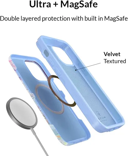 Miniatura 6 de VELVET CAVIAR Funda para iPhone 14 Pro Max Marble - Bonita funda protectora femenina para mujer compatible con MagSafe - probada en caídas de 10