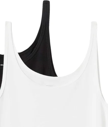 Miniatura 7 de Tienda Essentials - Camiseta sin mangas para mujer (2 unidades)