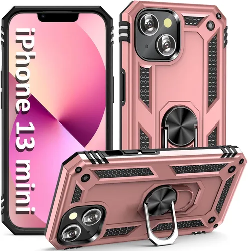 Miniatura 14 de ADDIT i Phone 13 Pro Max - Funda para iPhone 13 Pro Max, con anillo de soporte, soporte ajustable, grado militar, protección resistente, a prueba