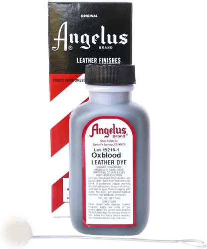 Miniatura 45 de Angelus Tinte para cuero, 3 onzas, bronceado militar