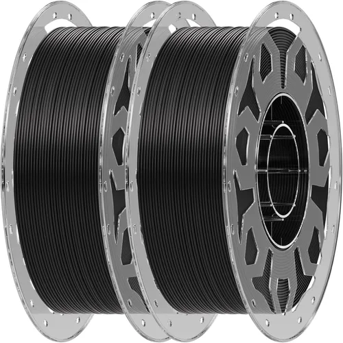 Miniatura 10 de Creality Filamento de madera PLA de 4.4 lbs, filamento de impresora 3D de 0.069 in, textura seda suave, dureza, filamento de impresión de carrete