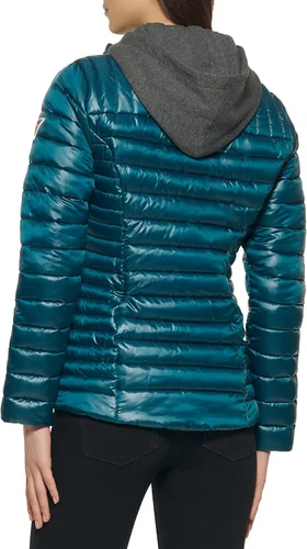 Miniatura 5 de GUESS Chaqueta ligera y plegable para mujer, acolchada, de transición
