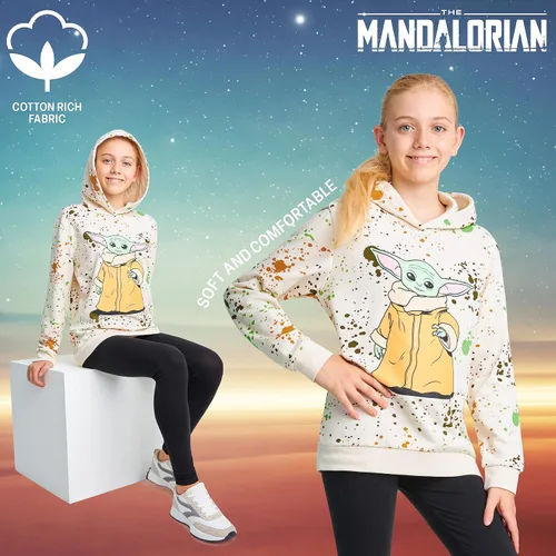Miniatura 4 de Disney Sudadera con capucha para niñas, sudadera suave con capucha para niños y adolescentes