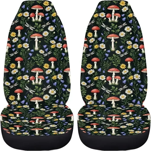 Miniatura 17 de 2 fundas de asiento para automóviles con estampado de bandera americana del 4 de julio, color negro, accesorios para el interior del vehículo