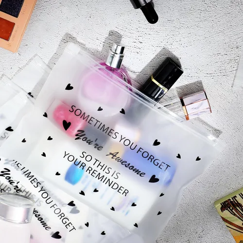 Miniatura 7 de Sotiff 60 bolsas de maquillaje a granel para mujeres, regalos inspiradores de agradecimiento, bolsa de papel de EVA, regalo de agradecimiento