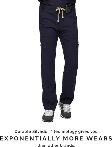 Miniatura 5 de Pantalones de limpieza tipo cargo FIGS Cairo, ajuste clásico de pierna recta