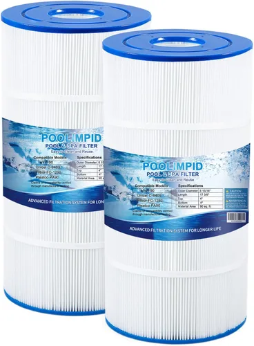 Miniatura 9 de Filtro de piscina C900 cartucho de filtro de piscina compatible con Hayward CX900RE, PA90, C900, Unicel C-8409, Filbur FC-1292, Sta-Rite PXC95, 90 1