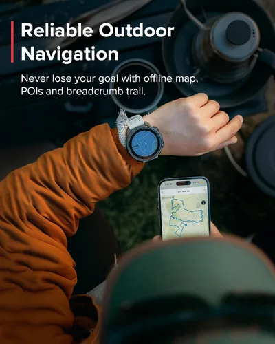 Miniatura 4 de SUUNTO Reloj de aventura GPS vertical, rastreador de actividad con GNSS de doble banda y mapas fuera de línea, soporta más de 95 deportes, métricas