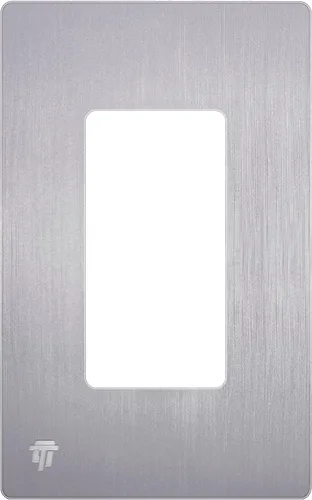 Miniatura 43 de ENERLITES Placas de pared decorativas sin tornillos, cubiertas de tomacorrientes seguras para niños, tamaño de 4 posiciones, 4.68" H x 8.30" L, Negro