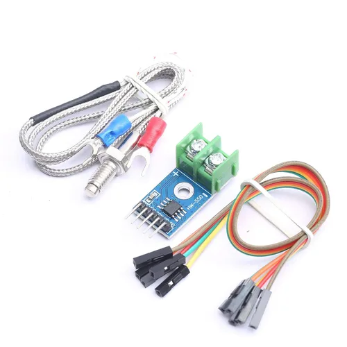 DEVMO Módulo DC 5V MAX6675 + sensor de temperatura de termopar tipo K M6 compatible con Ar-duino Raspberry Pi