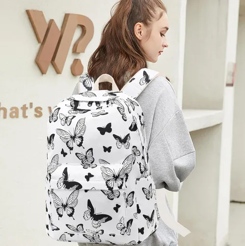 Miniatura 11 de Joyfulife Mochilas para niñas, mochilas para niños, mochilas para adolescentes, mochila para estudiantes escolares con lonchera, bolsas para lápices