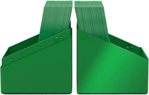 Miniatura 6 de Ultimate Guard Boulder Solid 100+, funda para 100 tarjetas TCG de doble manga, verde, almacenamiento seguro y duradero para juegos de cartas