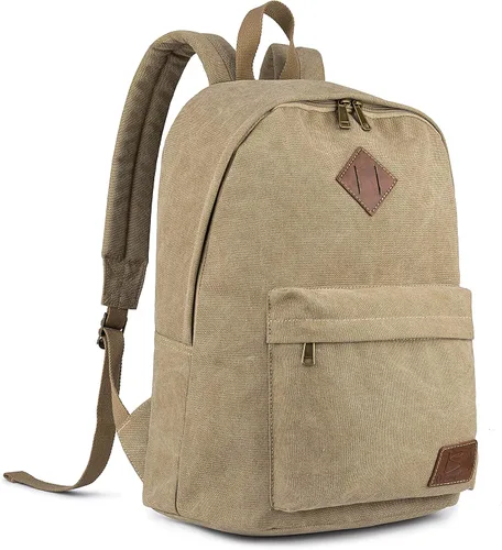 Miniatura 8 de Mochila de lona para laptop, mochila duradera, bolsa de viaje para hombre y mujer, Turquesa, Joven