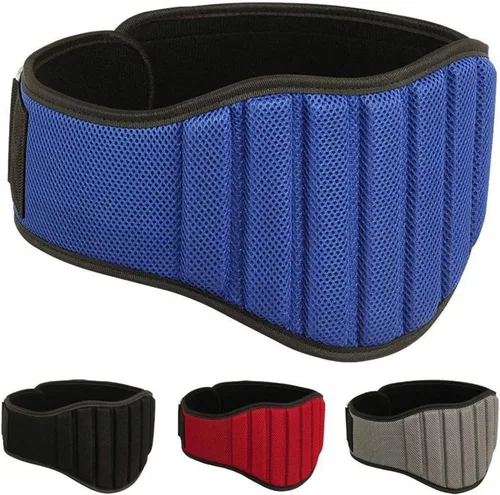 Miniatura 9 de MRX - Cinturones de levantamiento de pesas para hombres, entrenamiento de fitness, gimnasio, soporte de espalda, cinturón de levantamiento de pesas