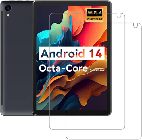 Protector de pantalla para tableta URAO C107 de 10.1 2024, película de vidrio templado, compatible con MUISOO MUIC107 de vidrio templado de 10.1