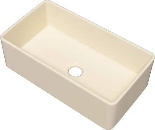 Miniatura 13 de Miuara Fregadero de Granja 30 Pulgadas - Fregadero de Cocina Delantal Blanco Montado Inferior Reversible 30"x20"x10", Estilo Casa de Granja Tazón