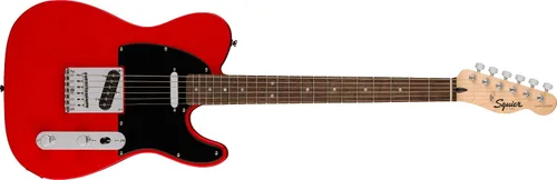 Miniatura 9 de Squire Sonic Telecaster - Guitarra eléctrica, color negro, diapasón de arce