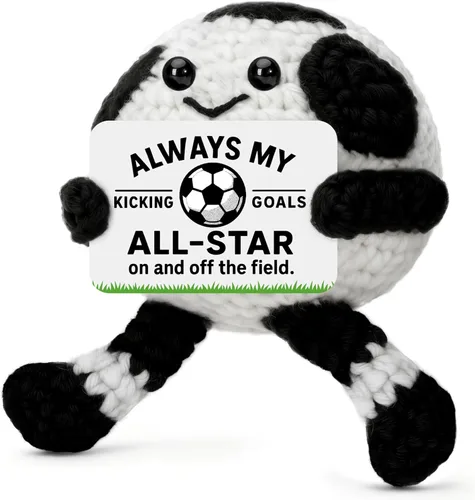 Graciosos regalos de fútbol para niños, niñas, hombres, mujeres, mini accesorios de pelota de fútbol, cosas geniales, jugadores, amantes, peluches,