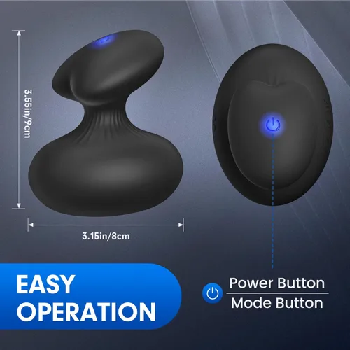 Miniatura 4 de Bola de masaje totalmente impermeable, masajeador de cuello portátil de mano, herramienta de masaje muscular recargable multifuncional (negro)
