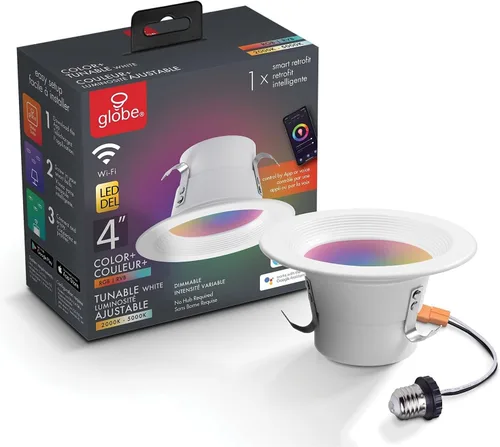 Miniatura 2 de Globe Electric 50078 Collection Smart Retrofit - Luz empotrada