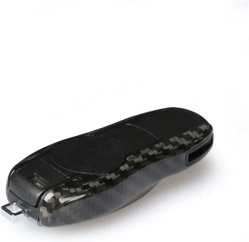 Miniatura 5 de Funda para llavero de fibra de carbono genuina para Porsche 718 911 Carrera 918 Spyder Boxster 981 Cayenne 92A Cayman 981 para Macan para Panamera
