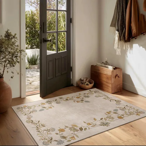 Miniatura 40 de Alfombra de pasillo lavable antideslizante: alfombra de cocina de 2 x 6 pies, resistente a las manchas, con parte trasera de goma, alfombra suave