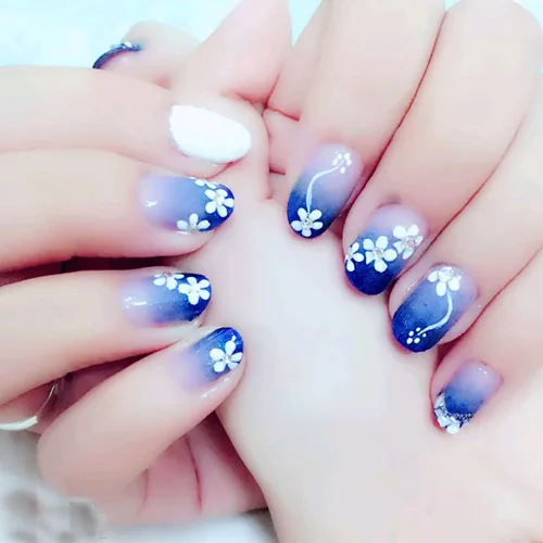Miniatura 6 de 30 hojas de calcomanías de arte de uñas, diseño de corazón, plumas, flores, 3D, autoadhesivas, holográficas, mariposas, luna, decoración de uñas