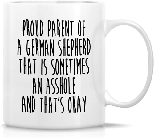 Miniatura 50 de Retreez - Taza divertida con texto en inglés "Funny Cute Golden Retriever Don't Stop Retrievin' Dog Lover", 325 ml, tazas de café de cerámica