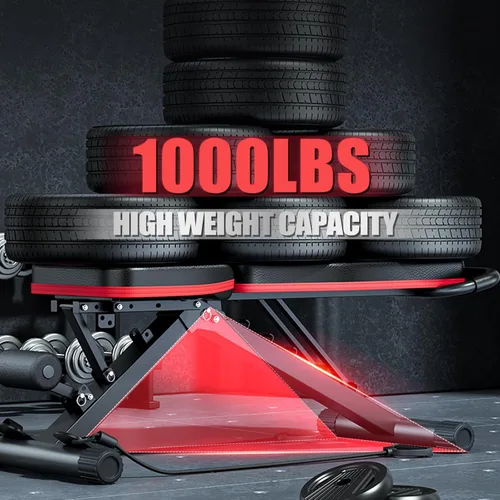 Miniatura 2 de 2026 ALSO GO New Adjustable Weight Bench, Workout Benches with Leg Extension, Foldable Incline Decline Bench Press, Roman Chair, Full Body Strength