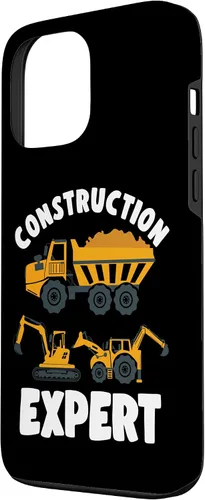 Miniatura 2 de iPhone 13 Pro Max Truck Construction Expert Excavator Digger para niño pequeño caso