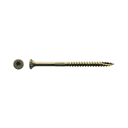 Miniatura 6 de 5# Cubo 8 x 1" Bronce T-20 Cabeza Plana 1432/Cubo