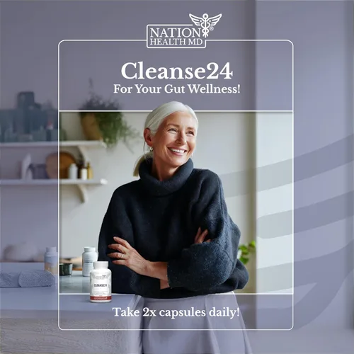 Miniatura 7 de Cleanse24 - Limpieza intestinal para humanos con ajenjo, papaya, nogal negro, limpieza intestinal a base de hierbas, limpieza intestinal