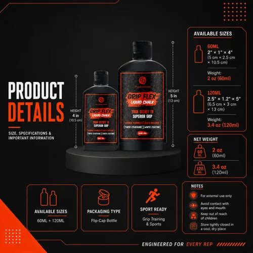 Miniatura 8 de Liquid Chalk for Weightlifting & Gym Workouts
