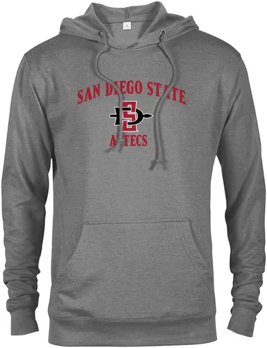 Miniatura 36 de Sport Your Gear Sudadera con capucha retro envejecida con licencia oficial de la NCAA para el día del juego, ropa para fanáticos Kent Navy Heather