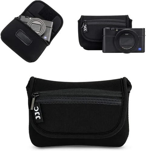 JJC Funda de Bolso Compacta para Canon G7X G9X SX620 Sony ZV-1 II ZV1 ZV-1F ZV1F RX100 VII VI VA IV Olympus TG-7 TG-6 TG-5 TG-4 Fuji XP140 XP130