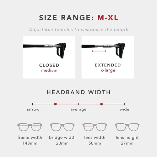 Miniatura 7 de Clic Lentes de lectura magnéticos, lectores ajustables para colgar en el cuello, ajuste seguro con diadema rígida, expandibles originales