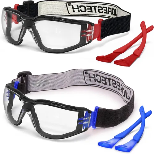 Miniatura 10 de JORESTECH Safety Glasses with Adjustable Strap - 3 in 1 Converter High Impact Resistance Anti-Fog Azul
