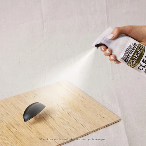 Miniatura 5 de Rust-Oleum 302151 Universal pintura en aerosol para todas las superficies, 11 onzas, transparente liso mate Dead Flat Clear