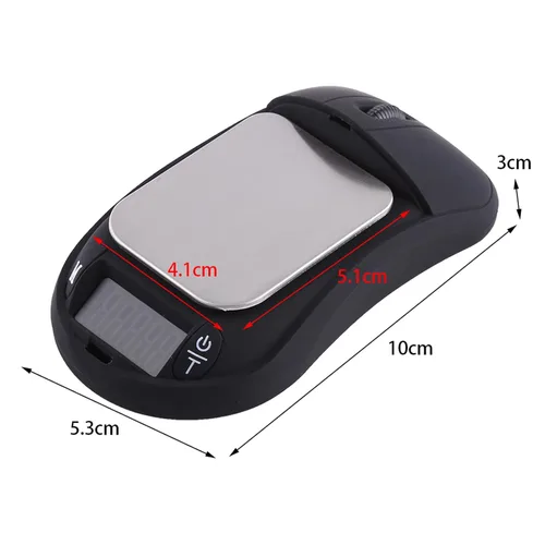 Miniatura 4 de Mini báscula digital, báscula de bolsillo de precisión, báscula digital de gramos, báscula pequeña para alimentos/joyas, báscula de granos, fácil
