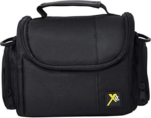 Miniatura 3 de Xit Estuche de transporte acolchado para cámara digital/video de lujo, tamaño mediano