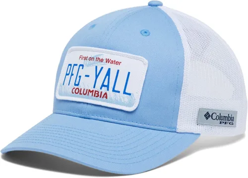 Miniatura 6 de Columbia Parche PFG Trucker Snap Back Placa de matrícula gris frío/Tx