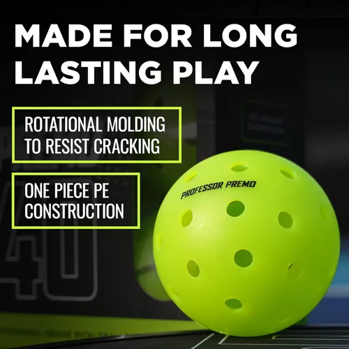 Miniatura 3 de Professor PhD Pala de Pickleball de Fibra de Carbono Premium en Bruto - Aprobada por USA Pickleball - Núcleo en Forma de Panal - Potencia y Control