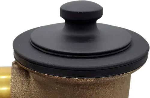 Miniatura 8 de Westbrass D941K-62 - Tapacubería de drenaje de bañera de rosca fina de 1-3/8 pulgadas con placa frontal de desbordamiento de un agujero, 1 paquete
