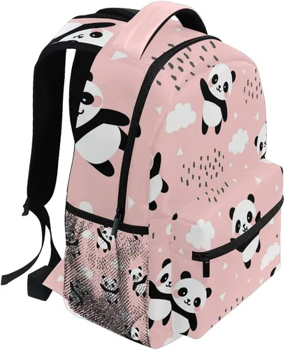 Miniatura 9 de ATTX Linda mochila con diseño de panda para niños y niñas, Panda-h, Ciclismo