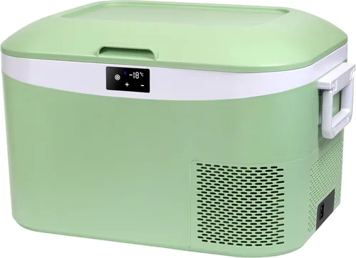 Miniatura 9 de Megiu Refrigerador portátil de 12 voltios para auto, congelador de 13.5 cuartos (12.8 litros), enfriador con compresor 12V/24V CC 110～240 voltios CA