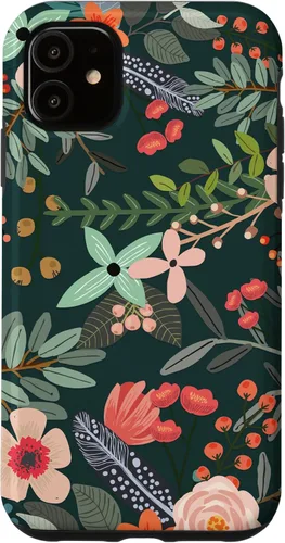 Miniatura 7 de Funda con diseño floral botánico de jardín colorido para iPhone 13