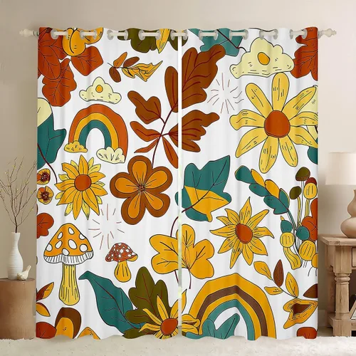 Miniatura 18 de Cortinas opacas de camuflaje con bandera estadounidense, regalo para niños, cortina de ventana de camuflaje verde con rayas negras, estrellas