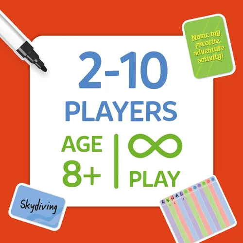 Miniatura 7 de Skillmatics Juego de cartas: ¿Quién te conoce mejor? Divertido juego de fiesta familiar para niños, niñas, adolescentes y adultos, divertido