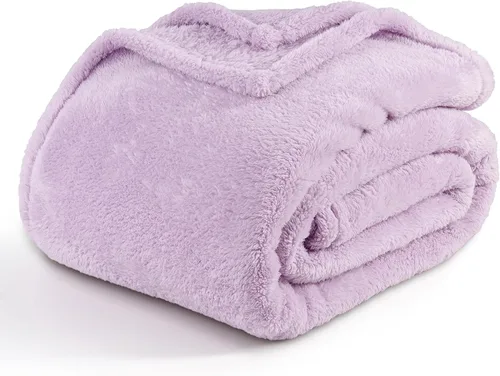 Miniatura 17 de Manta Berkshire Classic Extra-Fluffy™ Manta de felpa extra suave tamaño King, manta de pelo largo suave y esponjosa para sofá cama, verde salvia